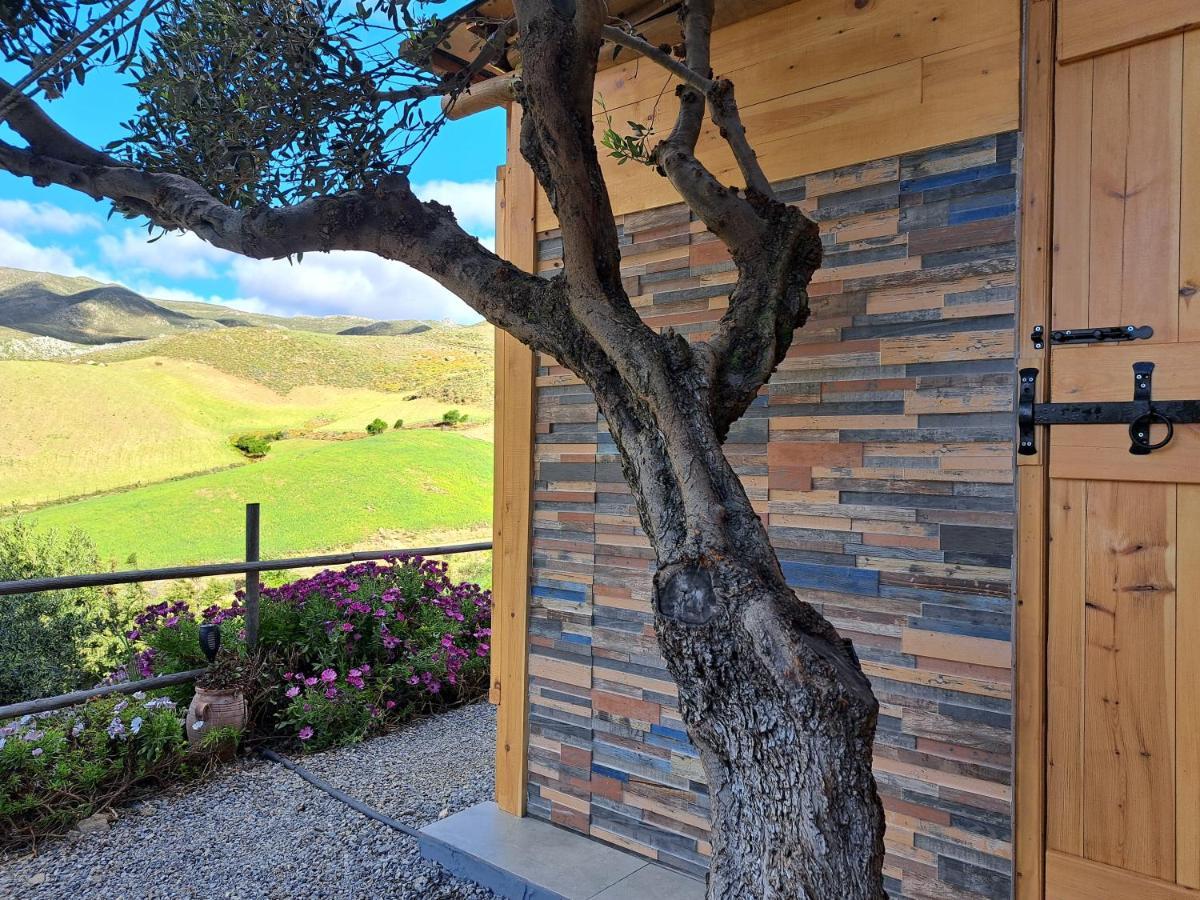Wooden House At The Mountain-Private Guest House Paranimfoi Bagian luar foto